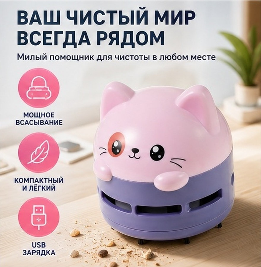 Mini Desktop Vacuum Cleaner For Eraser Dust - Mini aspiradora para escritorio, asiento de
