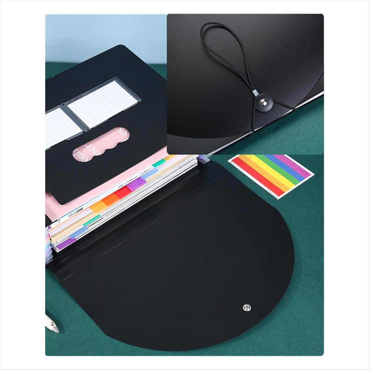 Carpeta Expandible AT16 de 13  - Expandable Accordion File Folder 13 Pockets reseña y precio