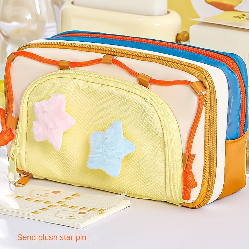 Estuche de papelería Y2K de 7  - Aesthetic Large Pencil Case Pouch reseña y precio