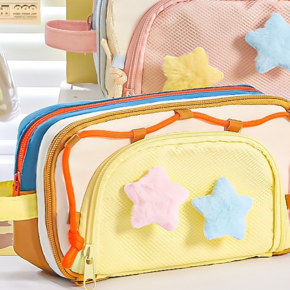 Estuche de papelería Y2K de 7  - Aesthetic Large Pencil Case Pouch reseña y precio