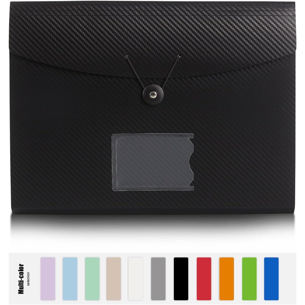 Carpeta de Archivos Expandible - Expandable Accordion File Folder 13 Pockets reseña y precio