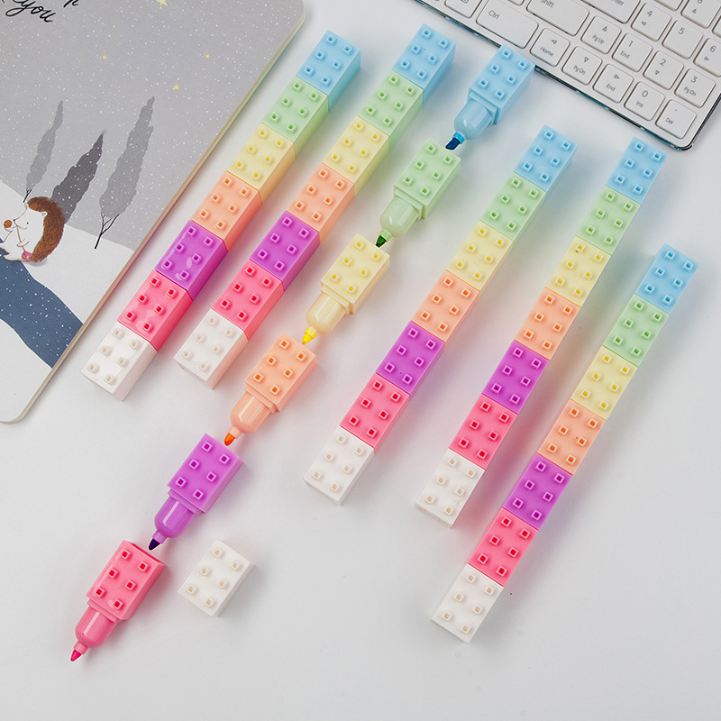 Juego de rotuladores fluoresce - Pastel Highlighter Set Double Ended reseña y precio