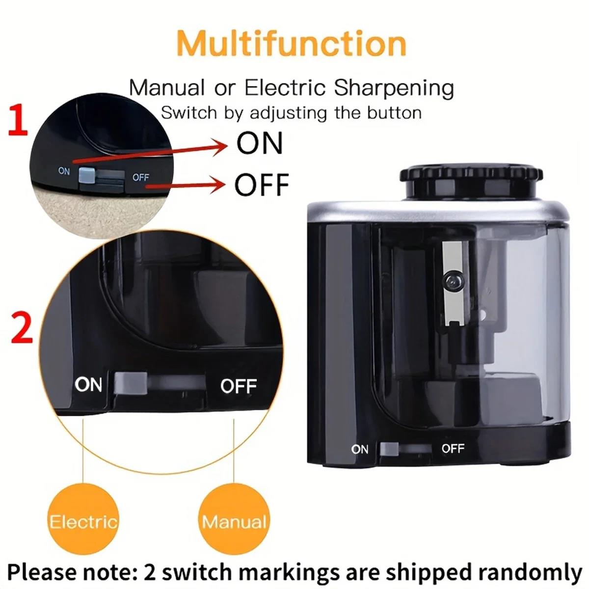 Afilador eléctrico de escritor - Electric Pencil Sharpener Usb reseña y precio