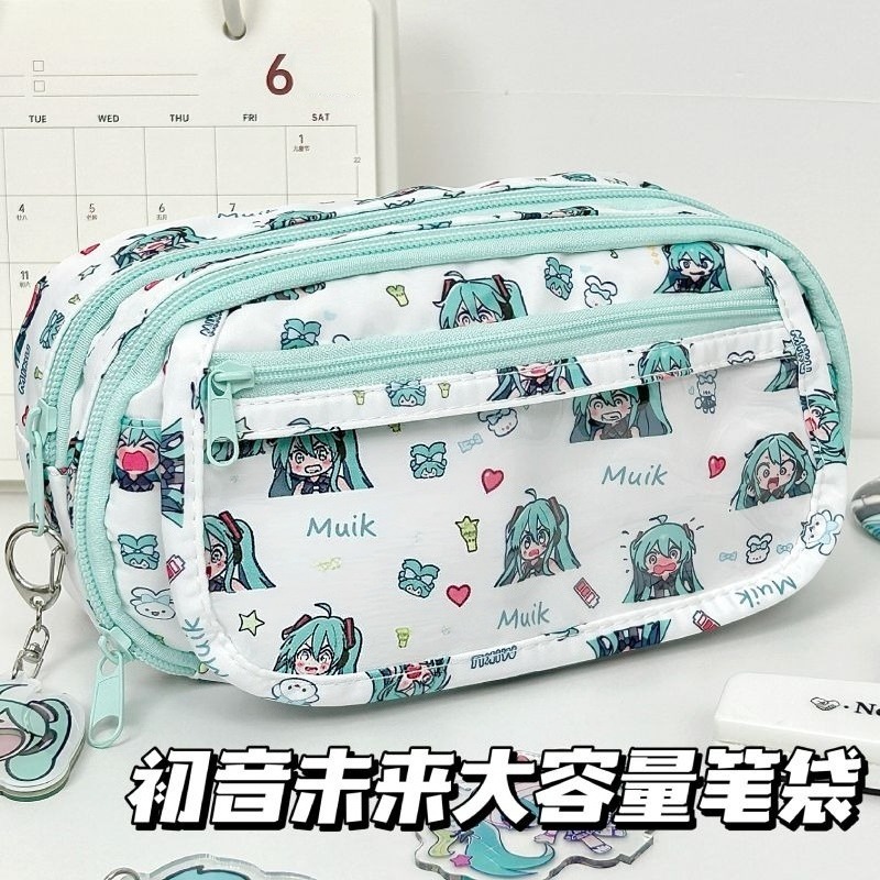 Estuche para lápices de Hatsun - Aesthetic Large Pencil Case Pouch reseña y precio