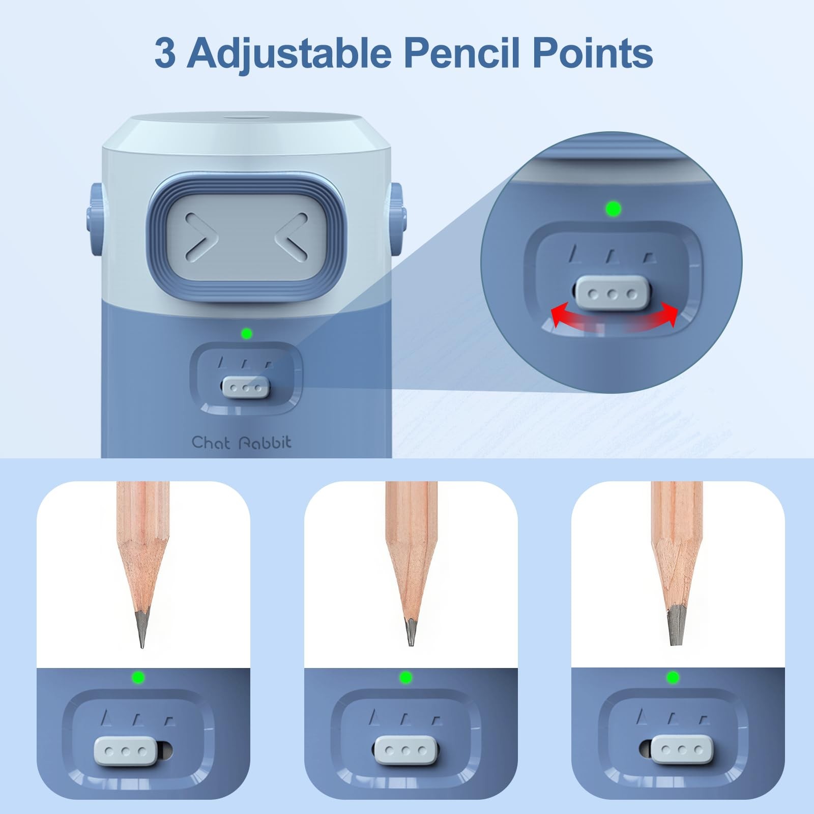 Sacapuntas Eléctrico Totalment - Electric Pencil Sharpener Usb reseña y precio