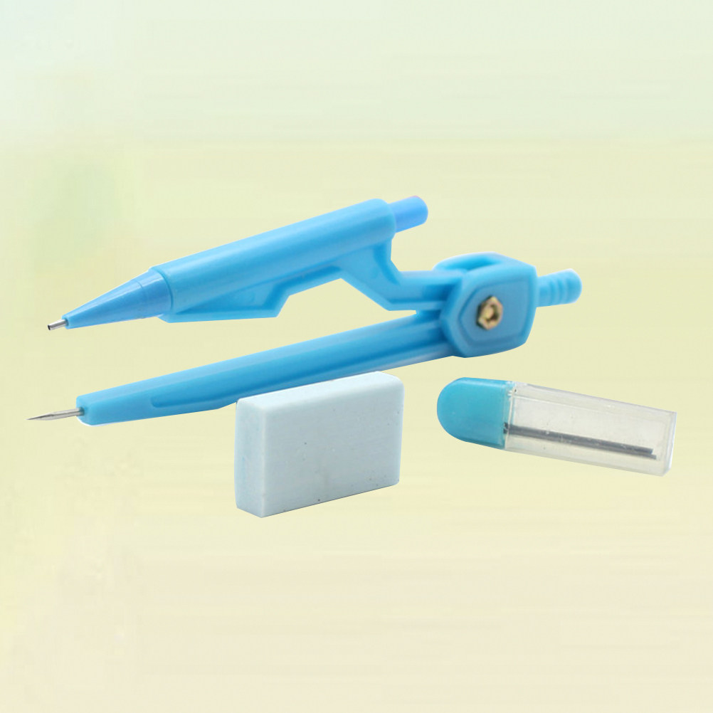 Juego de 3 compases automático - Math Geometry Set With Compass reseña y precio