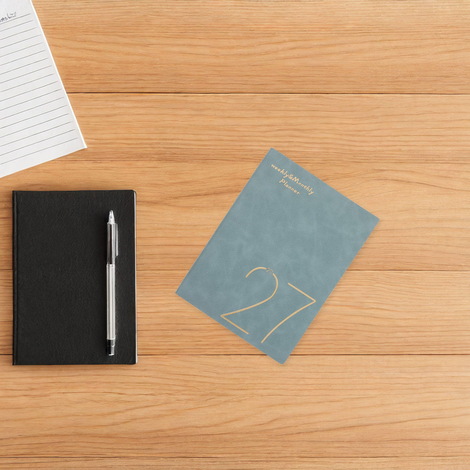 Agenda Semanal y Mensual 2027, - Spiral Bound Grid Notebook A5 reseña y precio