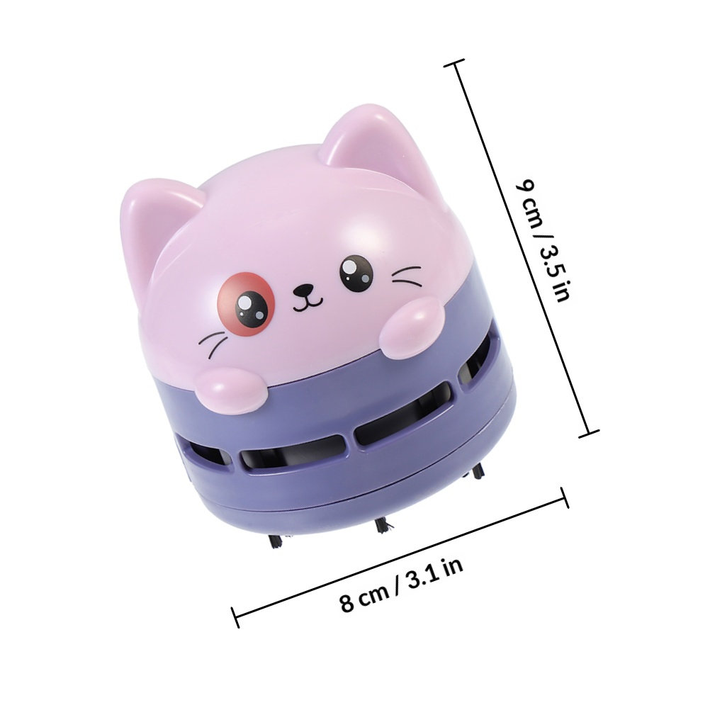 Mini aspiradora para escritori - Mini Desktop Vacuum Cleaner For Eraser Dust reseña y precio