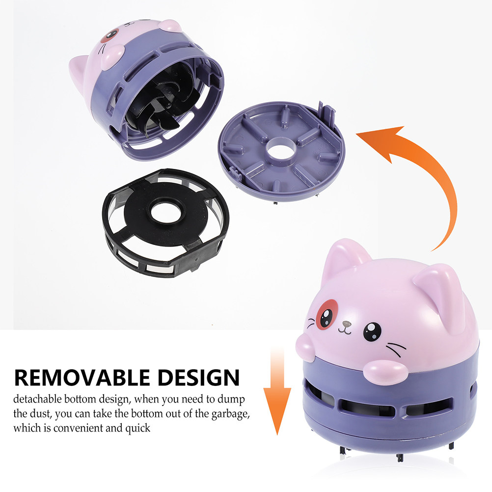 Mini aspiradora para escritori - Mini Desktop Vacuum Cleaner For Eraser Dust reseña y precio